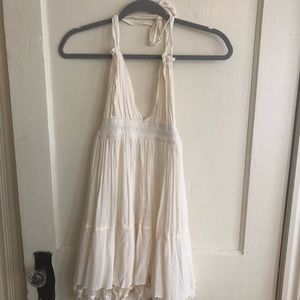 High low summer dress. Backless!